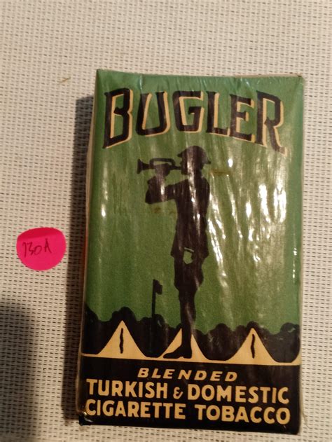 Lot Vintage Bugler Blended Turkish And Domestic Cigarette Tobacco Pack