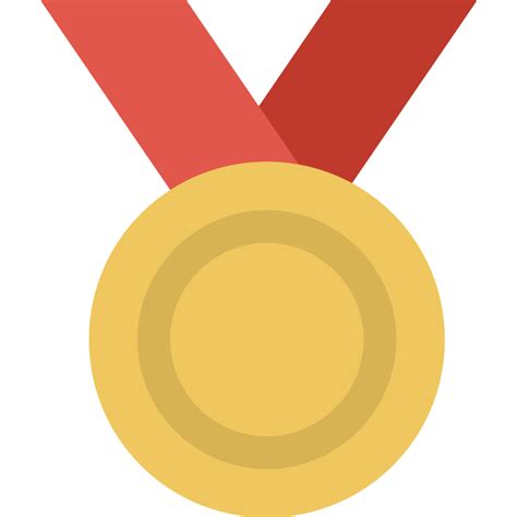 Gold Medal Vector Svg Icon Svg Repo