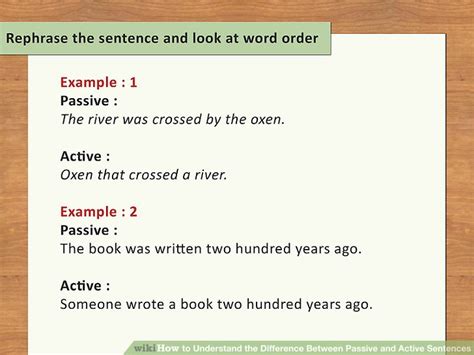 Today we are going to learn how to make sentences with the simple present passive following this step by step guide. How to Understand the Difference Between Passive and ...