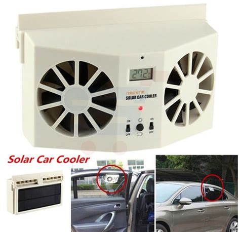Buy Tandf Solar Powered Auto Car Window Air Vent Ventilator Mini Air