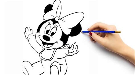 Cara Mudah Menggambar Mickey Mouse Art Sketsa Youtube