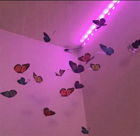 Aesthetic Butterfly Room Decor Aesthetic Teen Vsco Ceiling Etsy