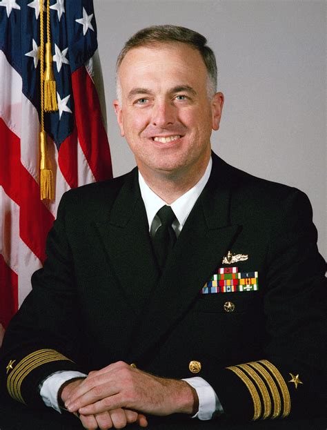 Portrait Us Navy Usn Captain Capt Edward C Long Uncovered