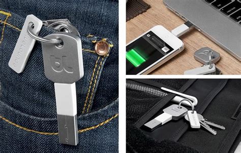 Kii Is A Compact Charger Connector That Fits On A Keychain Allowing You