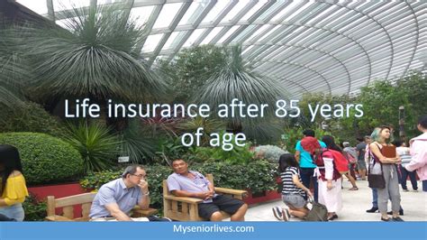 If you have a need loss of life security insurance plan do not let the unknown prevent you from your query. Life insurance after 85 years of age - Life Insurance For Seniors Over 80 Without Medical Exam