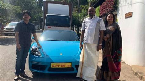 most expensive number plate in india a porsche 718 boxter gets the most expensive car
