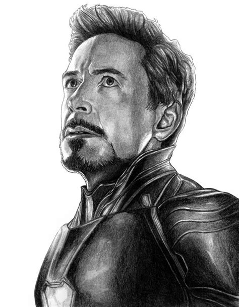 Tony Stark Iron Man Avengers Endgame By Soulstryder210 Iron