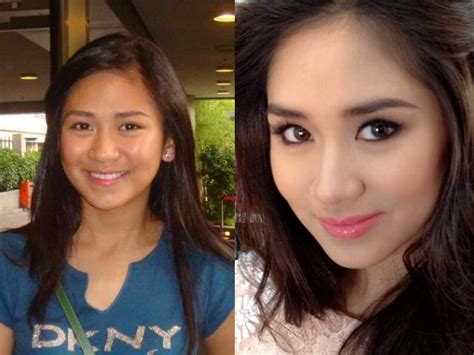 Pinay Celebrities Before And After Makeup Mugeek Vidalondon