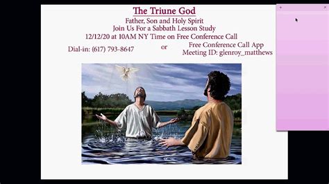 The Triune God Youtube