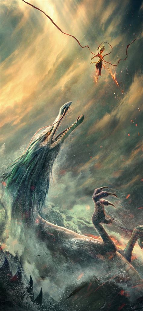 Ne zha, also spelled nezha, is a 2019 chinese 3d computer animation fantasy adventure film directed and written by jiaozi. nezha 2019 iPhone X Wallpapers | ศิลปะอะนิเมะ, วอลเปเปอร์ ...