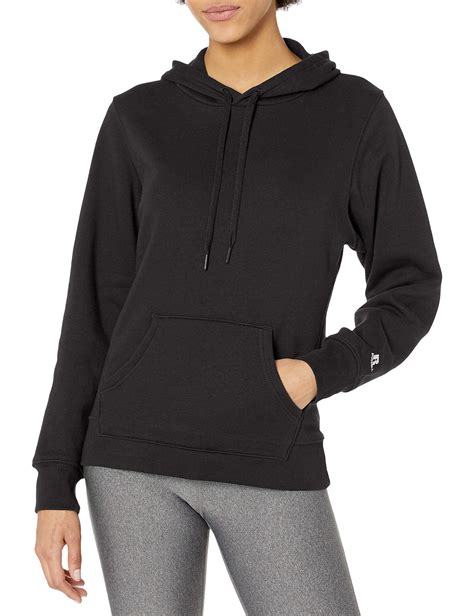 Russell Athletic Lightweight Fleece Hoodie In Black Lyst