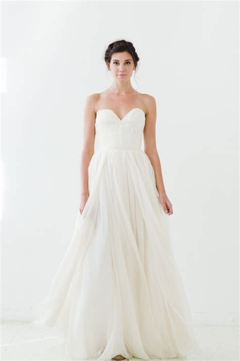 Sarah Seven Wedding Dresses Fall 2015 Wedding Dresses Taffeta Lace