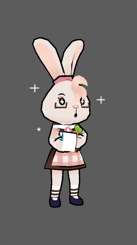 Artstation Cute Rabbit Waitress