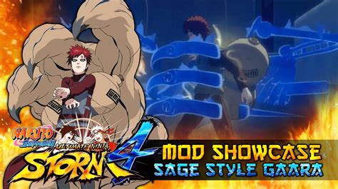 Sage Style Gaara Shukaku Unleashed Naruto Shippuden Ultimate Ninja
