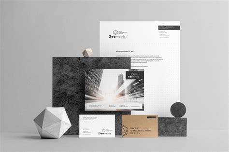 Download Geometria Branding Mockup | Creative Photoshop Templates ~ Creative Market
