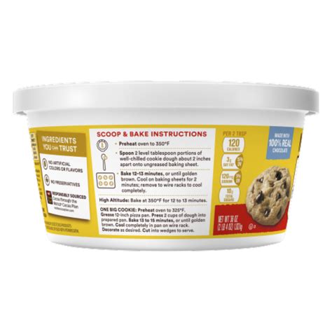 Nestle® Toll House Chocolate Chip Cookie Dough 36 Oz Kroger