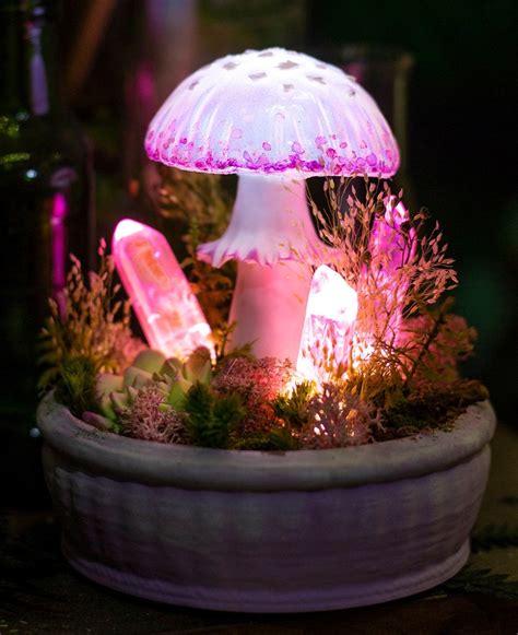 Sosuperawesome Mushroom Nightlightsthe Snowmade On Etsy Tumblr Pics