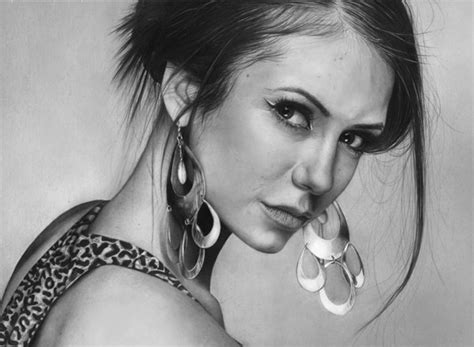 Bella poarch charcoal portrait | realistic drawing materials staedtler black 2b,4b,6b,8b mechanical pencil pencil eraser. A Showcase of Amazing, Photo-Realistic Pencil Drawings