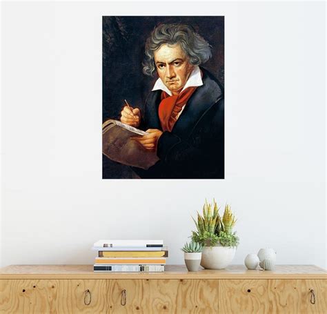 Posterlounge Wandbild Beethoven Komponiert Die Missa Solemnis Online
