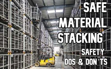 Staking it yields a reward around 4.38%. Safe Material Stacking | Safety Dos and Don'ts - HSE and ...