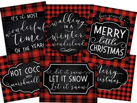 6 Free Printable Christmas Signs Six Clever Sisters Christmas