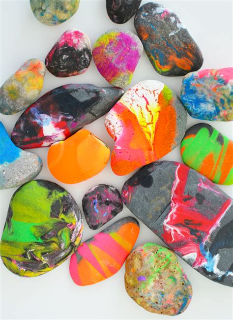 Spin Art Rocks For Kids Meri Cherry