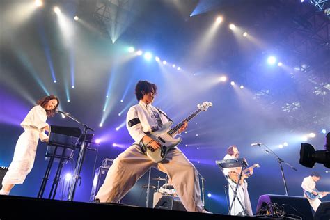 Interfm新番組「musiclock」 4月度guest music broadcaster(水曜)を、 長屋晴子が担当します 8:15頃から最新音楽エンタメnewsをお届け! 緑黄色社会 - COUNTDOWN JAPAN 19/20 ライブ写真＆セットリスト｜音楽情報サイトrockinon ...