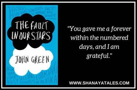 The Fault In Our Stars By John Green Book Review Shanaya Tales