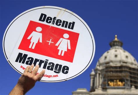 Minn Senate Oks Same Sex Marriage Ban Amendment Minnesota Public Radio News