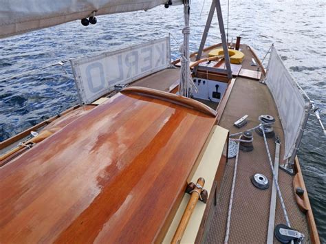 34 Swedish Sloop Wooden Cruiser Racer Sailing Yacht For Sale