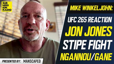 Jon Jones Coach Stipe Miocic Fight Doesnt Make Sense Calls