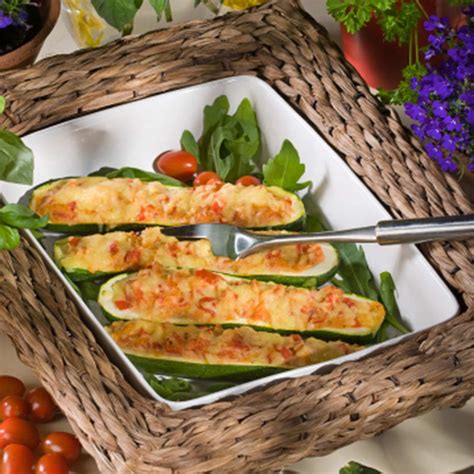 Gefüllte Zucchini Rezept