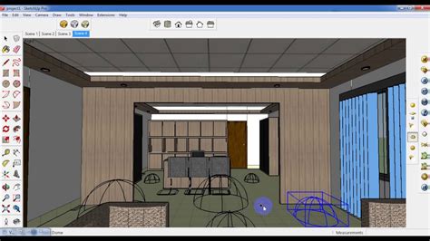 Sketchup Project Interior 4 Youtube