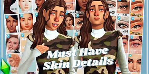 Sims 4 Skin Details Maxis Match