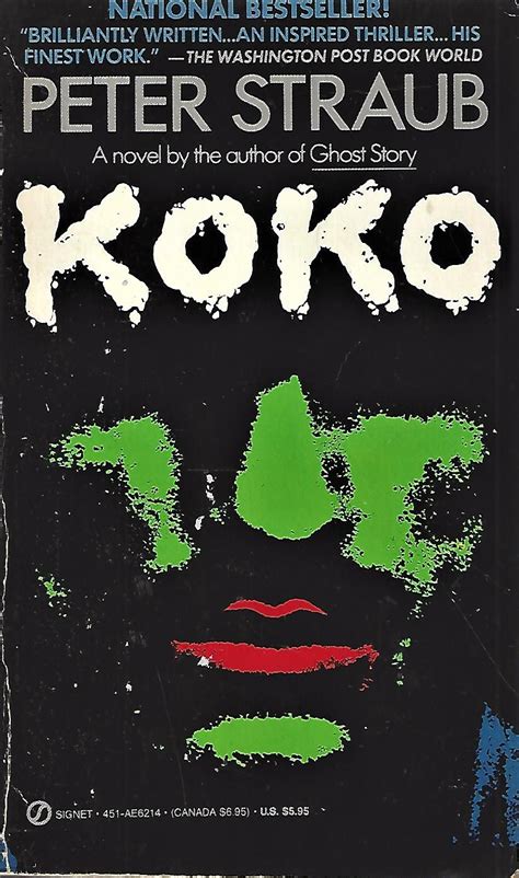 Too Much Horror Fiction Koko By Peter Straub Born Down In A