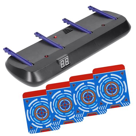 Shooting Target 4 Digit Plastic Target Shooting Games Automatic After
