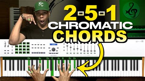 Play This 251 Passing Chord Progression Chromatic Piano Masterclass