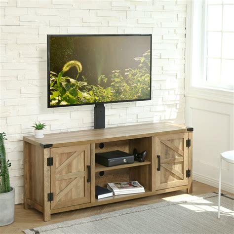 Modern Floor Tv Stand With Mount Up To 55 Inch Tv Black Television