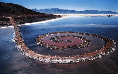 The Spiral Jetty Utah Charismatic Planet