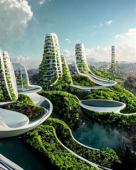 Futuristic Eco City