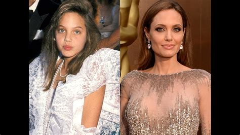 Angelina Jolie From Age 1 To Age 42 Youtube