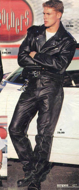 Cool Boys In Leather Photo