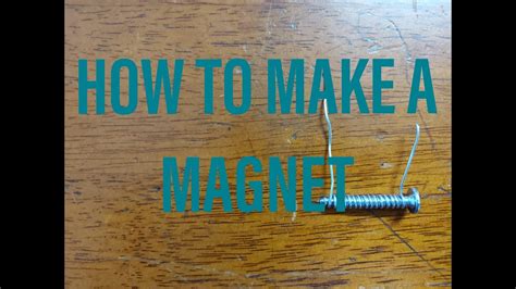 How To Make A Magnet Youtube