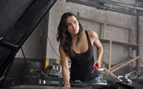 Women At Work Michelle Rodriguez Movie Fast And Furious 6