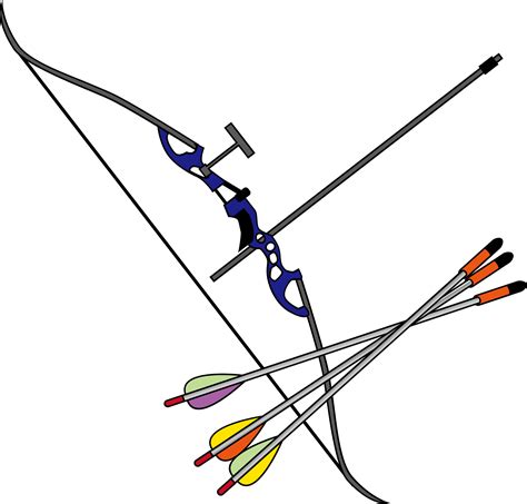 Archery Bow And Arrow Images Clipart