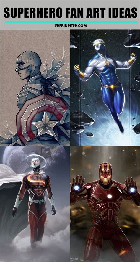 Superhero Fan Art Ideas