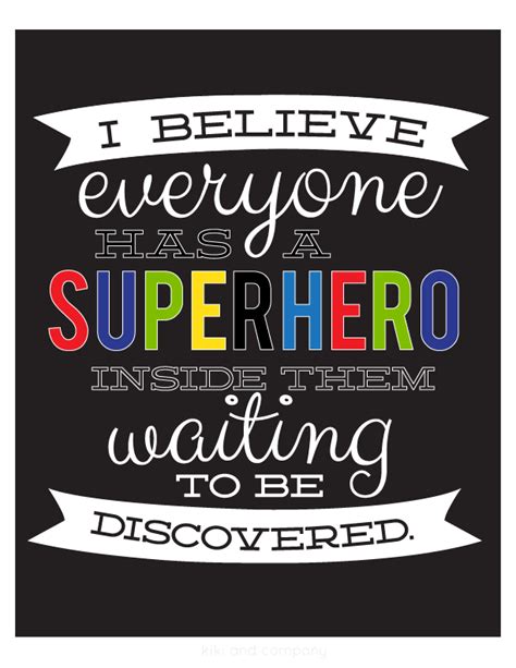 Superhero Sayings For Kids