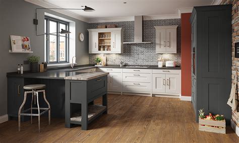 These kitchen interior ideas with grey walls can show you how gorgeous the paint color is. Grey is Here to Stay - three new kitchen colours and how ...