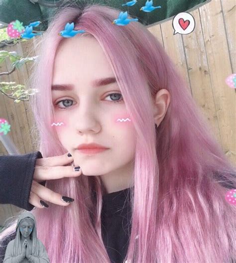 girl cute makeup pretty hair color pastel pink hair makeup tumblr hair 2018 girl