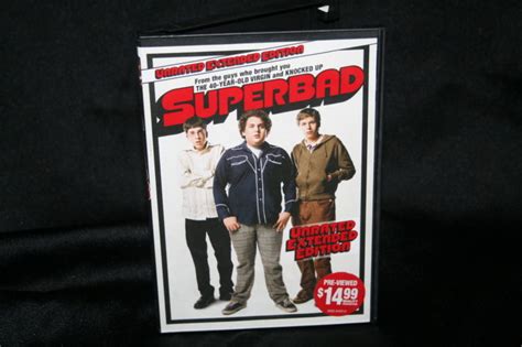 Superbad Dvd Unrated 2007 Extended Edition Jonah Hill Michael Cera